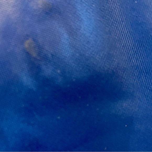 Vintage Kansas City Kelly’s Westport Blue Satin Sportswear Jacket - Picture 4 of 4